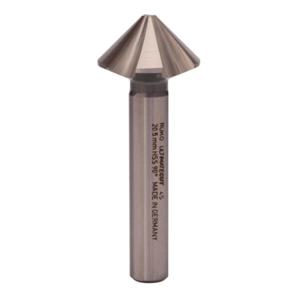 Зенковка по металлу Ruko UltimateCut 4S 90° 20,5мм HSS-G 4z DIN335C L63мм d10мм 102881