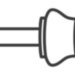 Отвёртка 4656 DRALL+, TORX с защитой от вскрытия T8×60 мм, STAHLWILLE Арт. 46563008