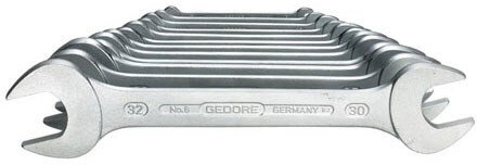 Gedore 6 Набор ключей рожковых двусторонних 6078510