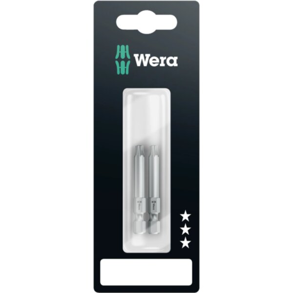 Набор бит TORX 867/4 Z SB TX 15×50 мм, 2 шт, WERA Арт. 073721