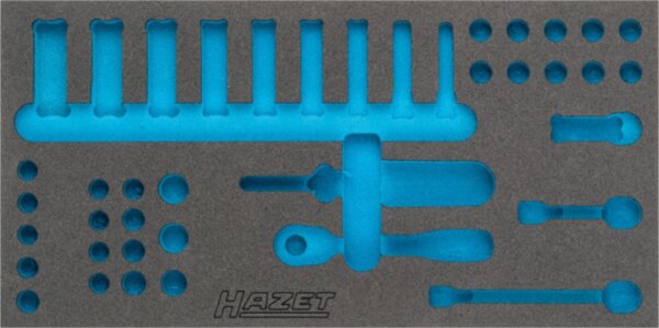 Ложемент полиуретановый 1/3, 342×172 мм, HAZET Арт. 163-354L