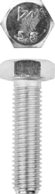 ЗУБР ГОСТ 7798-70, кл. пр. 5.8, M12 х 40 мм, цинк, 5 кг, болт (303080-12-040)