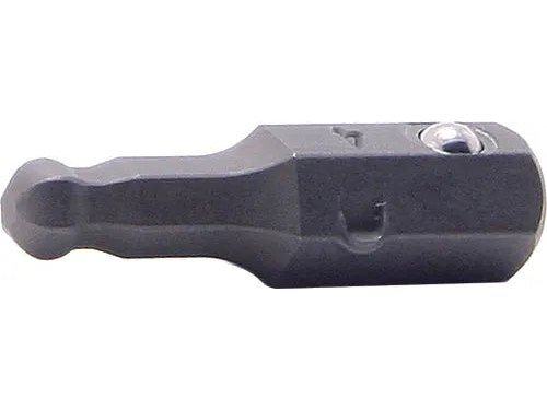 Бита шестигранная сферическая 4 мм, привод 1/4" шестигранник, D 6,35 мм, длина 25 мм, KO-KEN Арт. 101B 4mm