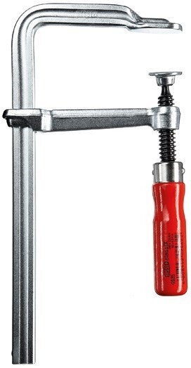 Цельнометаллическая струбцина ClassiX GS с надежной деревянной рукояткой BESSEY GS100