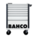Инструментальная тележка с 7 ящиками, красная BAHCO Арт. 1472K7RED