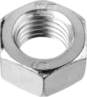 ЗУБР ГОСТ ISO 4032-2014, кл. пр. 6, M16, цинк, 2 шт, шестигранная гайка (303556-16)