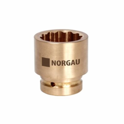 Головка торцевая ударная искробезопасная 1", 22 мм, ND21K-22NSB NORGAU Арт. 069201022