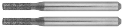 ЗУБР 2 шт, 2.33 x 10.0 x 3.2 x 38 мм, набор алмазных мини-шарошек (35921)