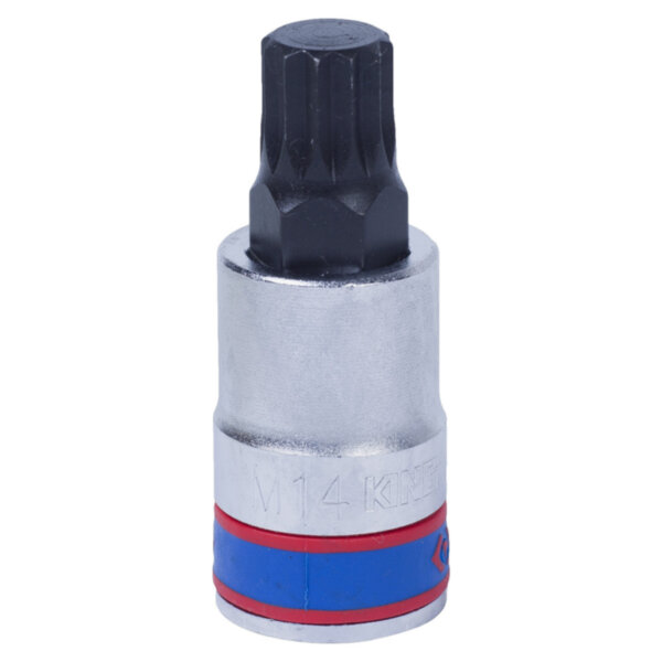 Насадка (бита) торцевая 1/2", SPLINE, M14, L = 60 мм KING TONY 402614