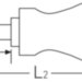 Отвёртка 4724 карбюраторная шлицевая DRALL, 1,2×8 мм, L 25 мм, STAHLWILLE Арт. 47241080