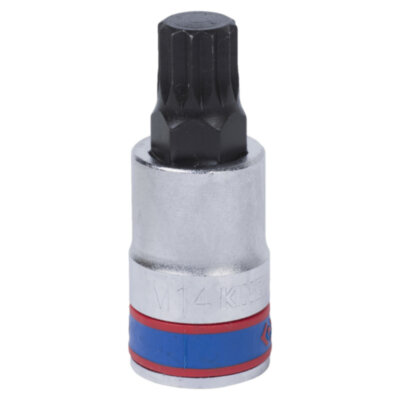 Насадка (бита) торцевая 1/2", SPLINE, M18, L = 60 мм KING TONY 402618
