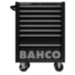 Инструментальная тележка  8 ящиков, оранжевая BAHCO Арт. 1475K8