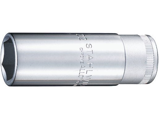 Головка торцевая 51S длинная, 19 мм, длина 83 мм, привод 1/2", профиль шестигранник AS-Drive, STAHLWILLE Арт. 03240019