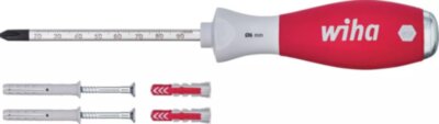 Набор молотков для дюбелей SoftFinish с круглым жалом 6 мм, 5 предметов, WIHA Арт. 41289