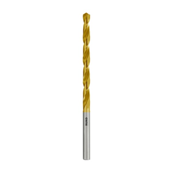 Сверло удлиненное по металлу Ruko 9,4x175/115мм DIN340 HSS-G TiN h8 10xD 118° 203094T