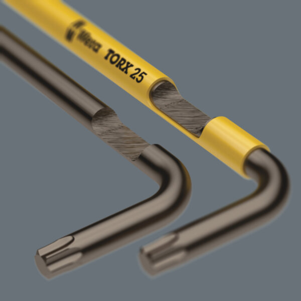 1x 967/9 TX XL Multicolour 1 Multicolour Набор Г-образных ключей, удлиненный, 9 предм. WERA 024480