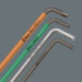 1x 967/9 TX XL Multicolour 1 Multicolour Набор Г-образных ключей, удлиненный, 9 предм. WERA 024480
